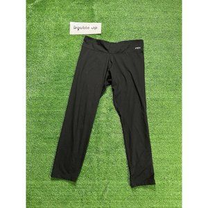 VICTORIAS SECRET VS PINK ULTIMATE Exercise WOMENS Size Large YOGA SPANDEX Black